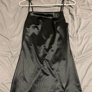 Satin Mini Dress